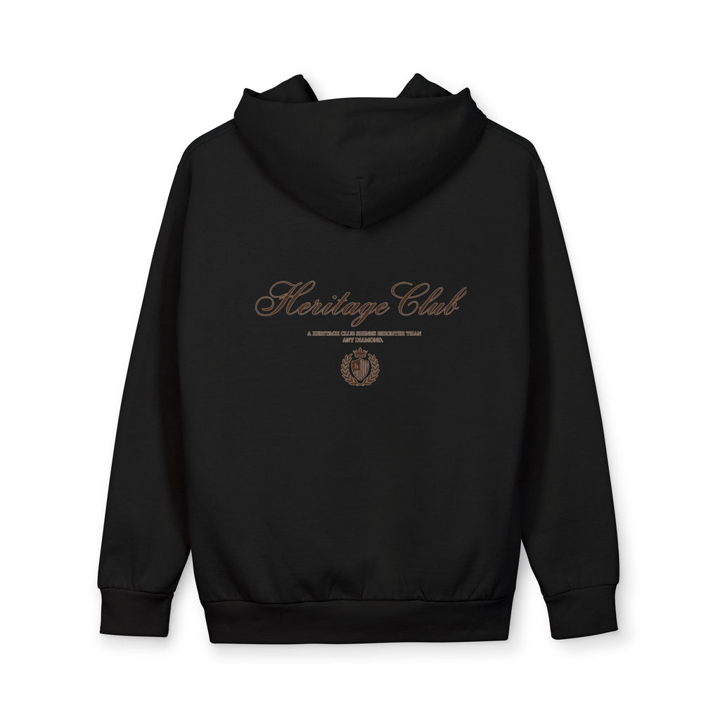 Heritage Club Hoodie — Vintage Script Logo Pullover