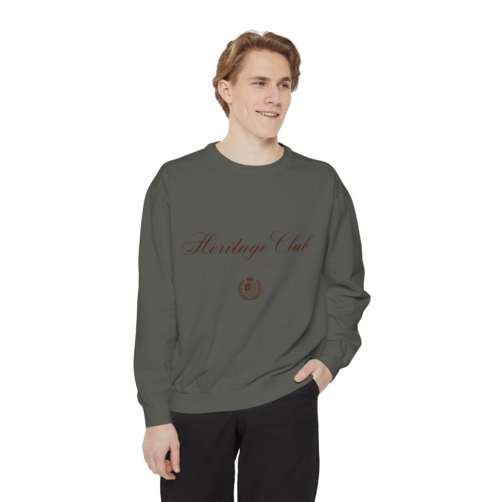 Heritage Club Sweatshirt — Vintage Script Crewneck
