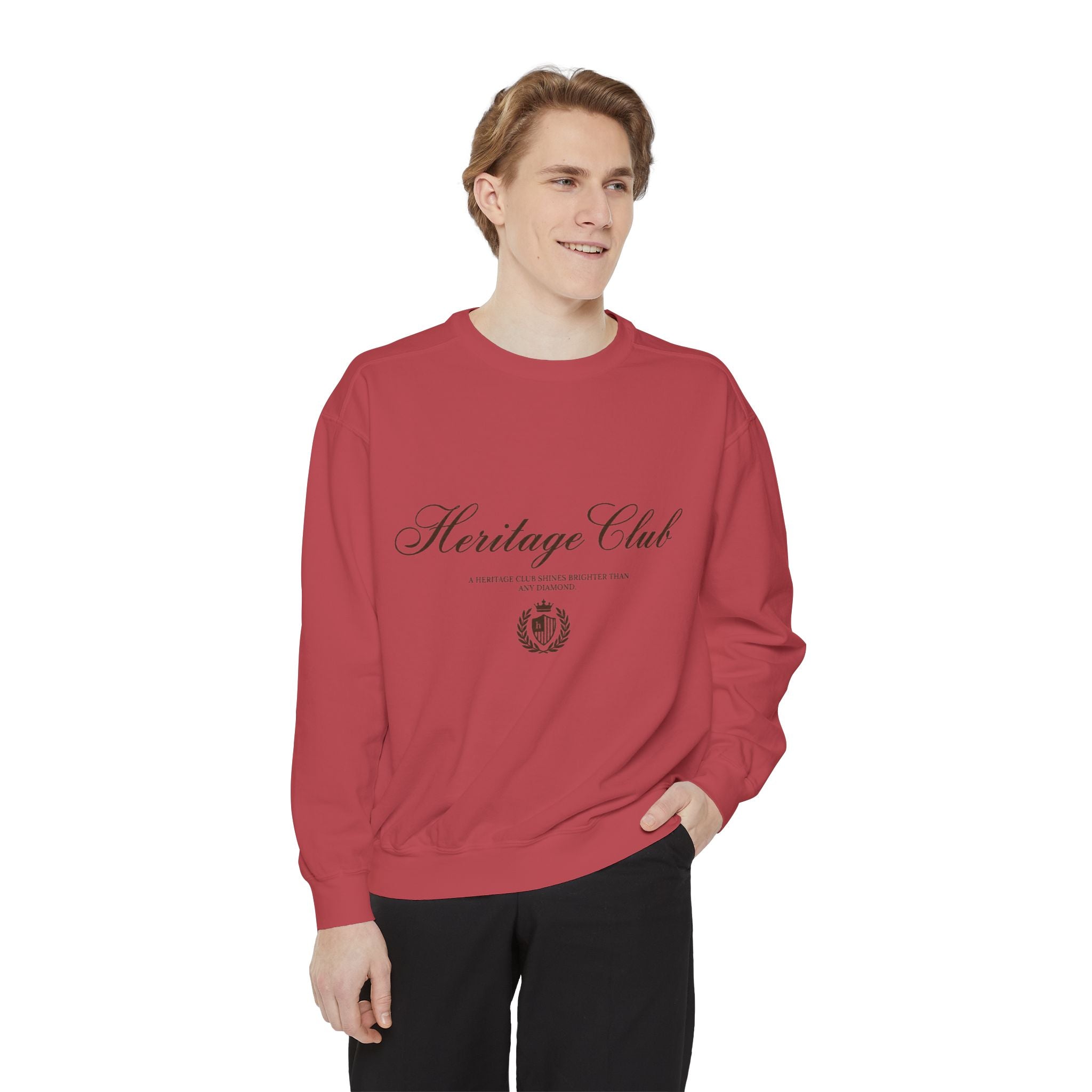 Heritage Club Sweatshirt — Vintage Script Crewneck
