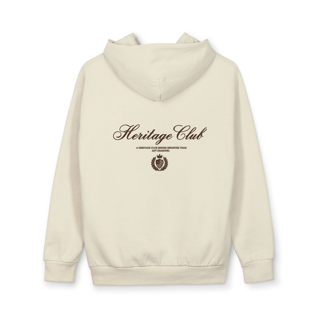 Heritage Club Hoodie — Vintage Script Logo Pullover