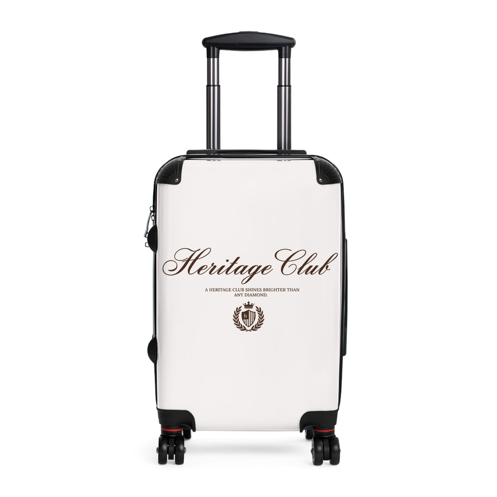 Heritage Club Carry-On Suitcase — Vintage Crest Travel Luggage