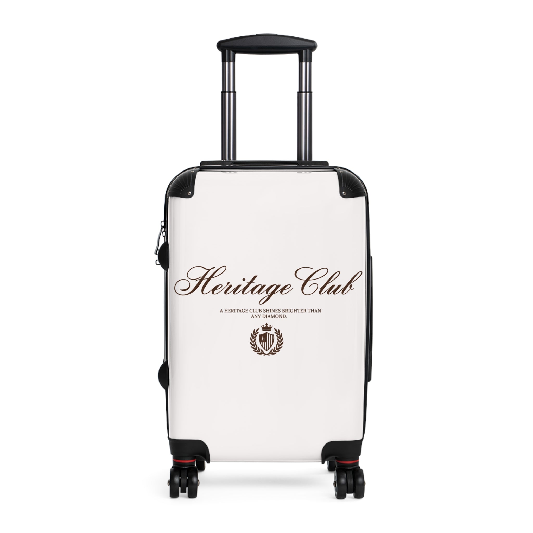 Heritage Club Carry-On Suitcase — Vintage Crest Travel Luggage