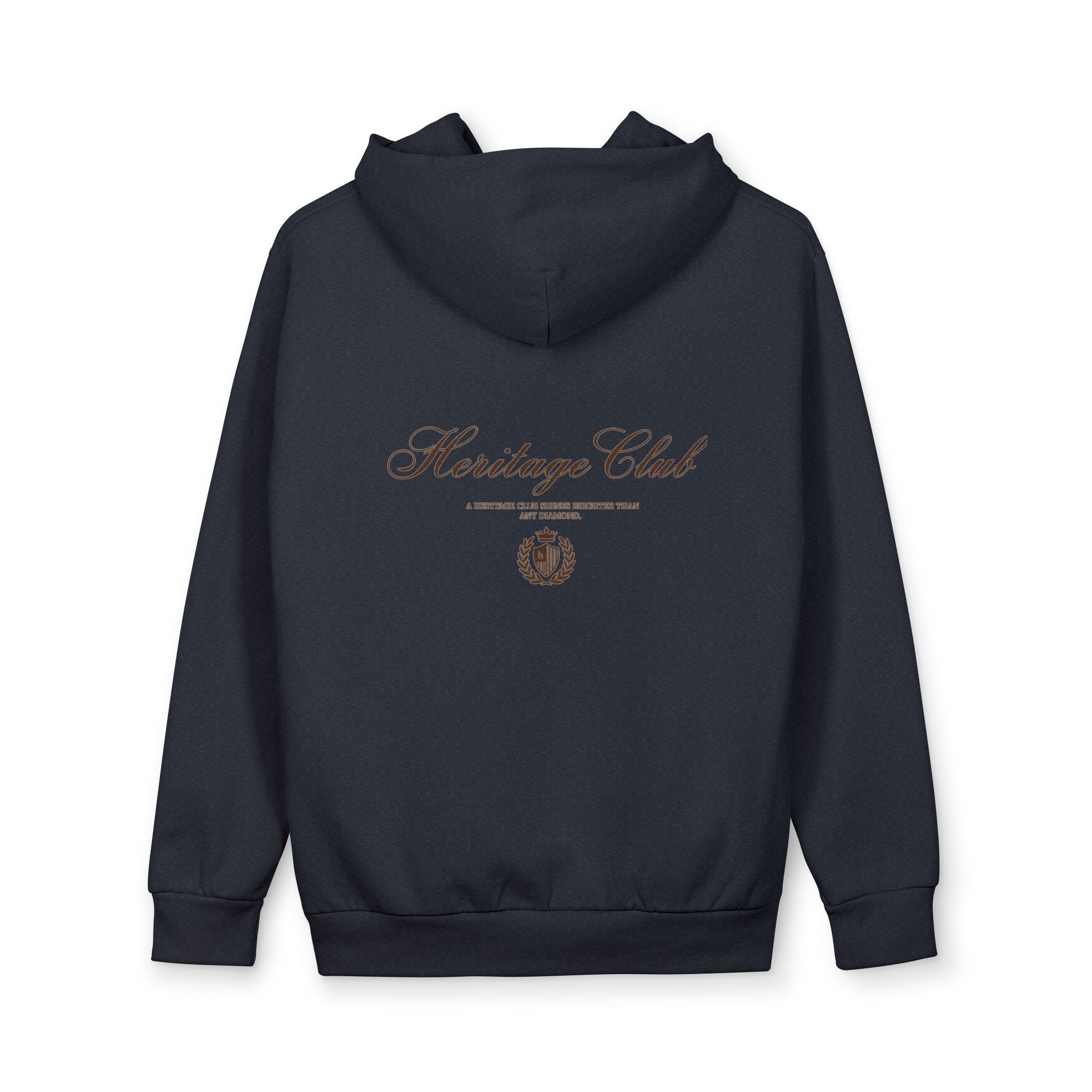 Heritage Club Hoodie — Vintage Script Logo Pullover