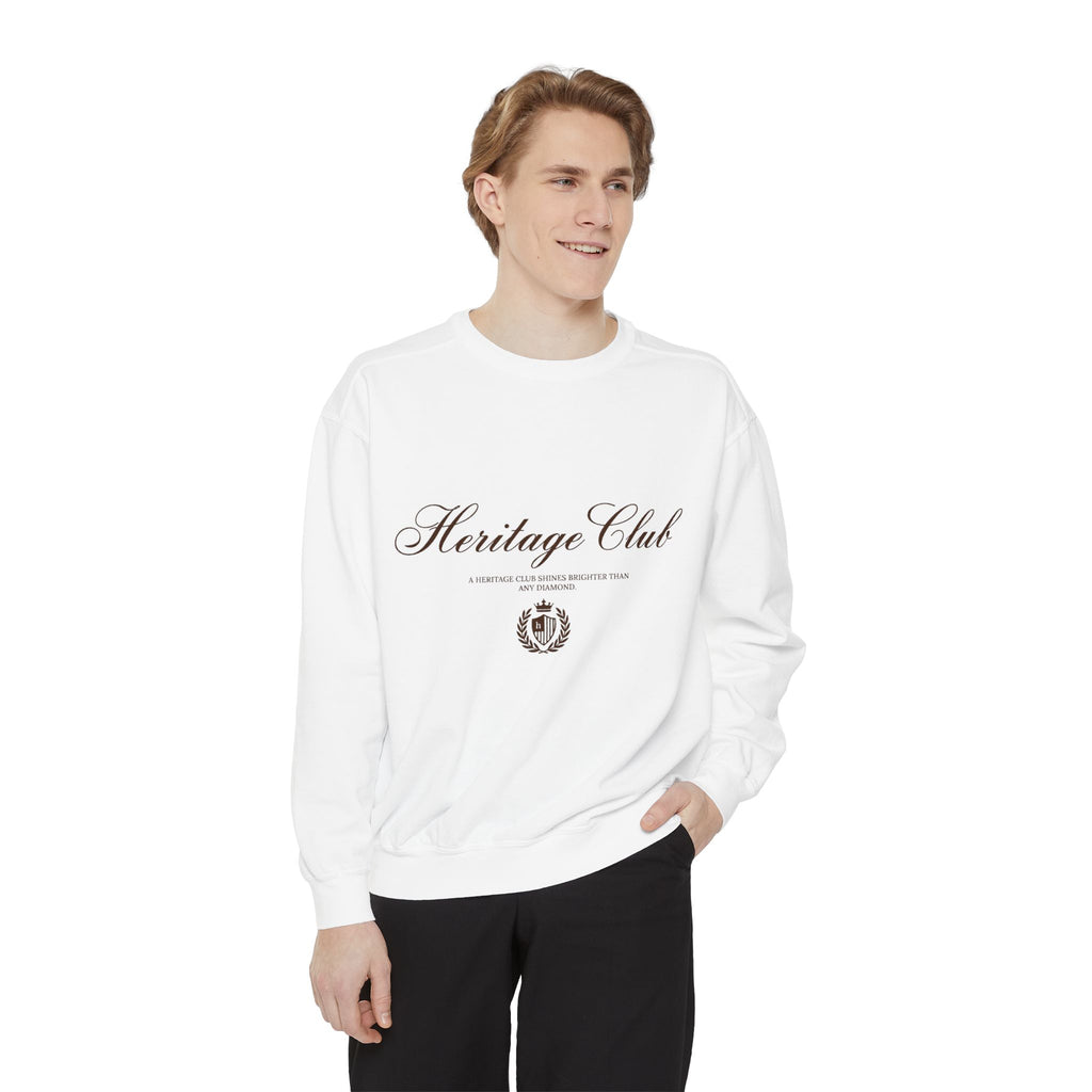 Heritage Club Sweatshirt — Vintage Script Crewneck