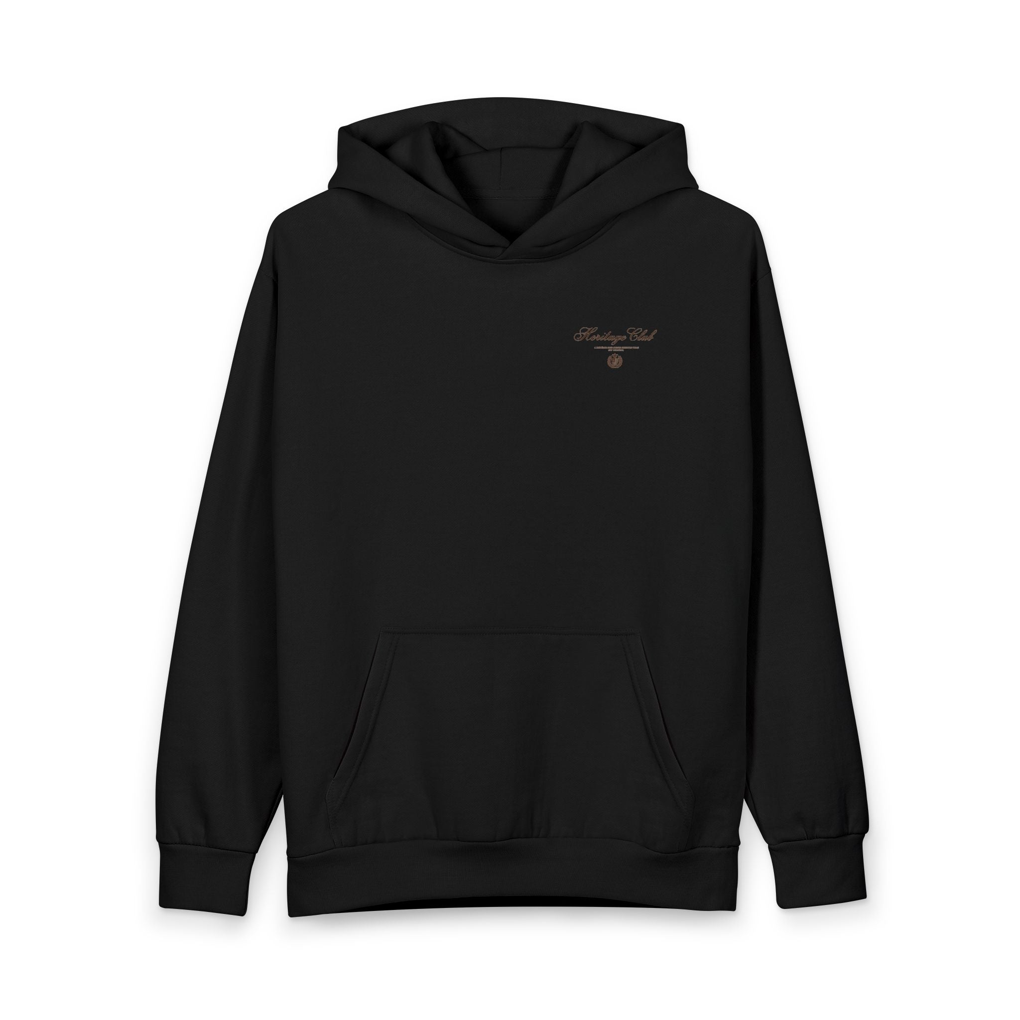 Heritage Club Hoodie — Vintage Script Logo Pullover