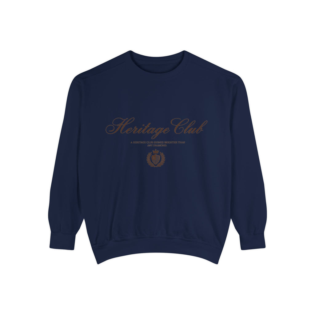 Heritage Club Sweatshirt — Vintage Script Crewneck