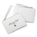 Heritage Club Embroidered Clutch Bag — Elegant Wristlet Purse for Events & Gifts - Heritage Club