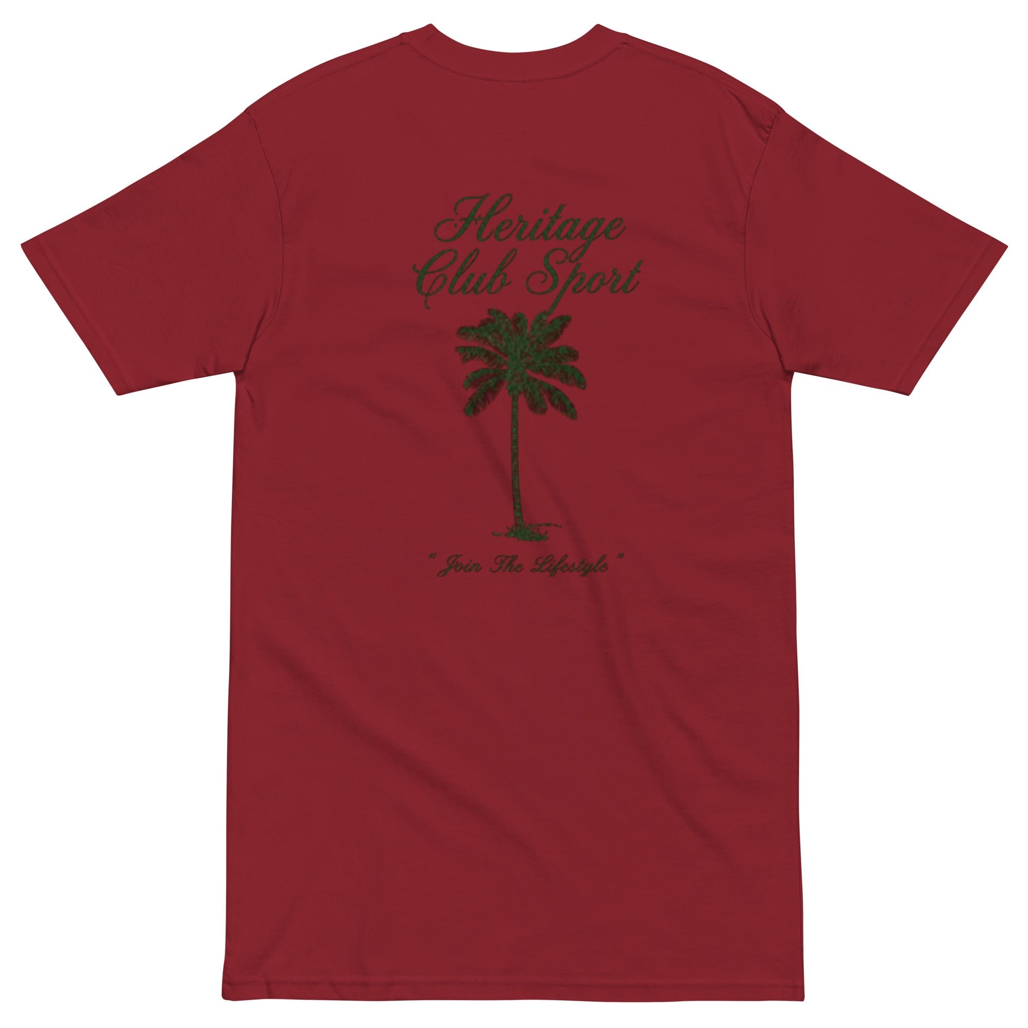 Men’s premium heavyweight tee - Heritage Club